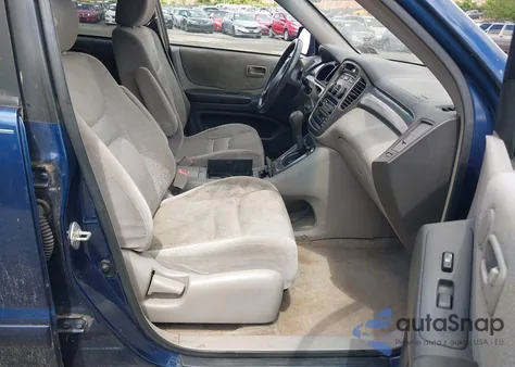 2003 Toyota Highlander Limited V6/V6 z USA, uszkodzony, nr VIN JTEGF21A030081596